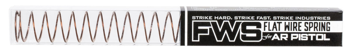 Strike ARFWSP Pistol Length Flat Wire Spring for AR Pistol Buffer System