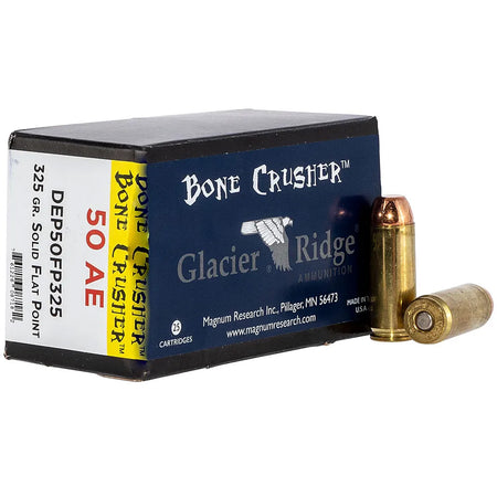 Magnum Research .50 AE DEP50FP325 BoneCrusher Flat Point 325 Grain
