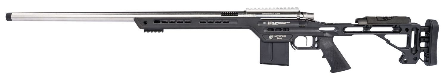 MasterPiece Arms PMR 6.5 PRC 26" Bolt-Action Rifle, 10+1, Black Cerakote Aluminum Chassis, Adjustable Cheek Stock, Right Hand