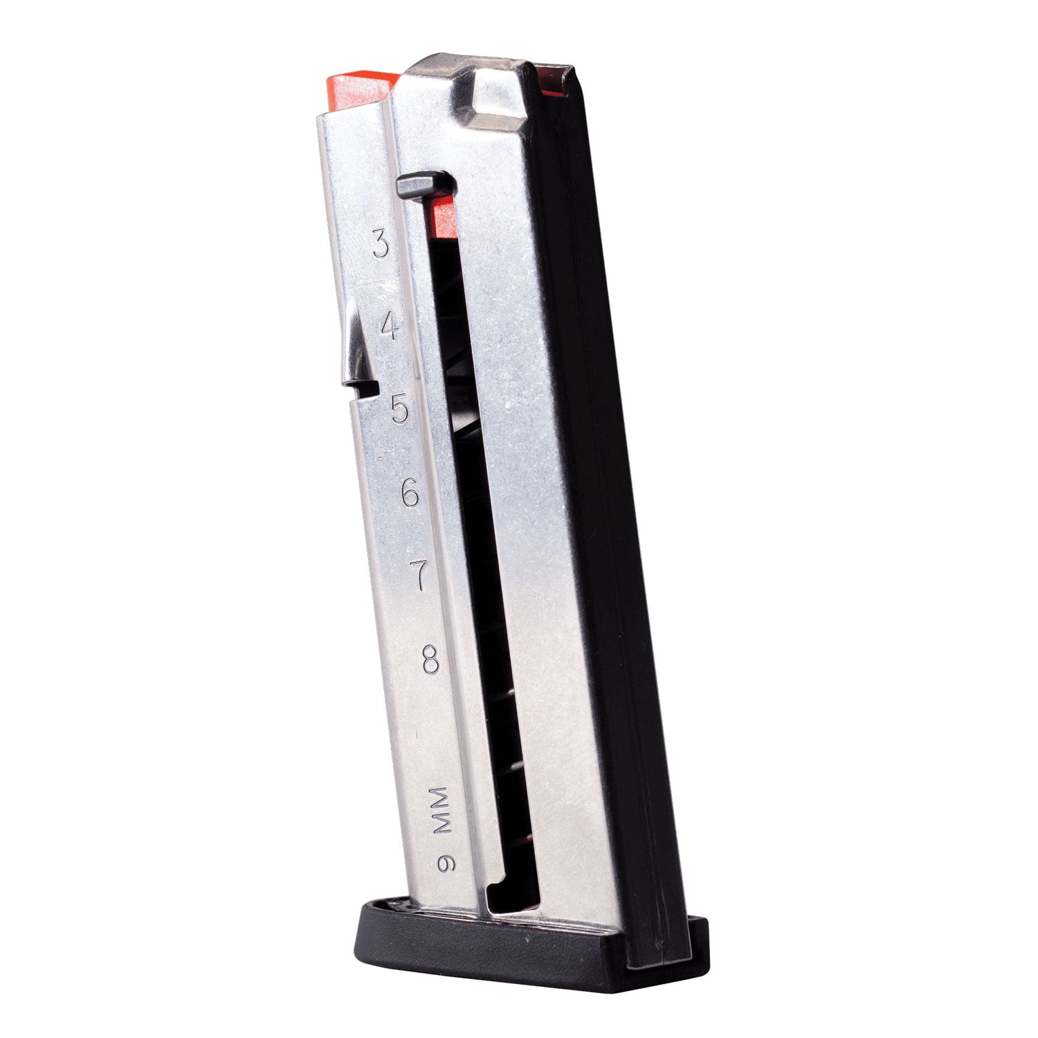 Smith & Wesson 3012704 9mm Luger 8rd Blued Steel Magazine for M&P Shield EZ