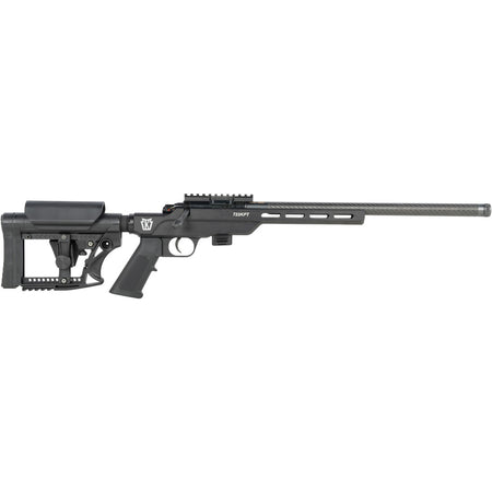 Keystone Carbon Precision Trainer Model 722 .22 LR Rifle, 16.5" Threaded Barrel, 7-Round Capacity