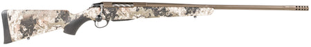 Tikka T3x Lite 6.5 Creedmoor Bolt-Action Rifle - JRTXVW382, 24.30" Fluted/Threaded Barrel, Muzzle Brake, Veil Wideland Stock