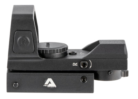 Aim Sports RT503F 1x33mm Red/Green Multi Reticle Full-Size Reflex Sight Matte Black
