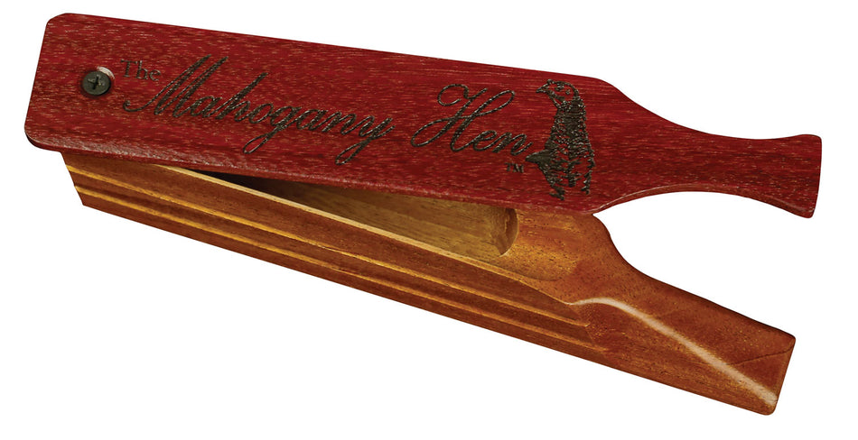 Woodhaven WH345 Mahogany Hen Turkey Box Call - Mahogany/Purple-Heart
