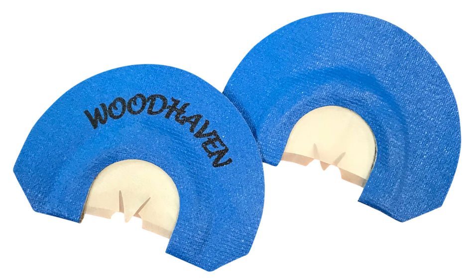 Woodhaven Blue Vyper WH078 Diaphragm Turkey Call Double Reed Clear Latex