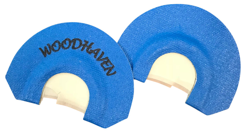 Woodhaven Blue Cutter WH079 3-Reed Diaphragm Turkey Call Clear Latex