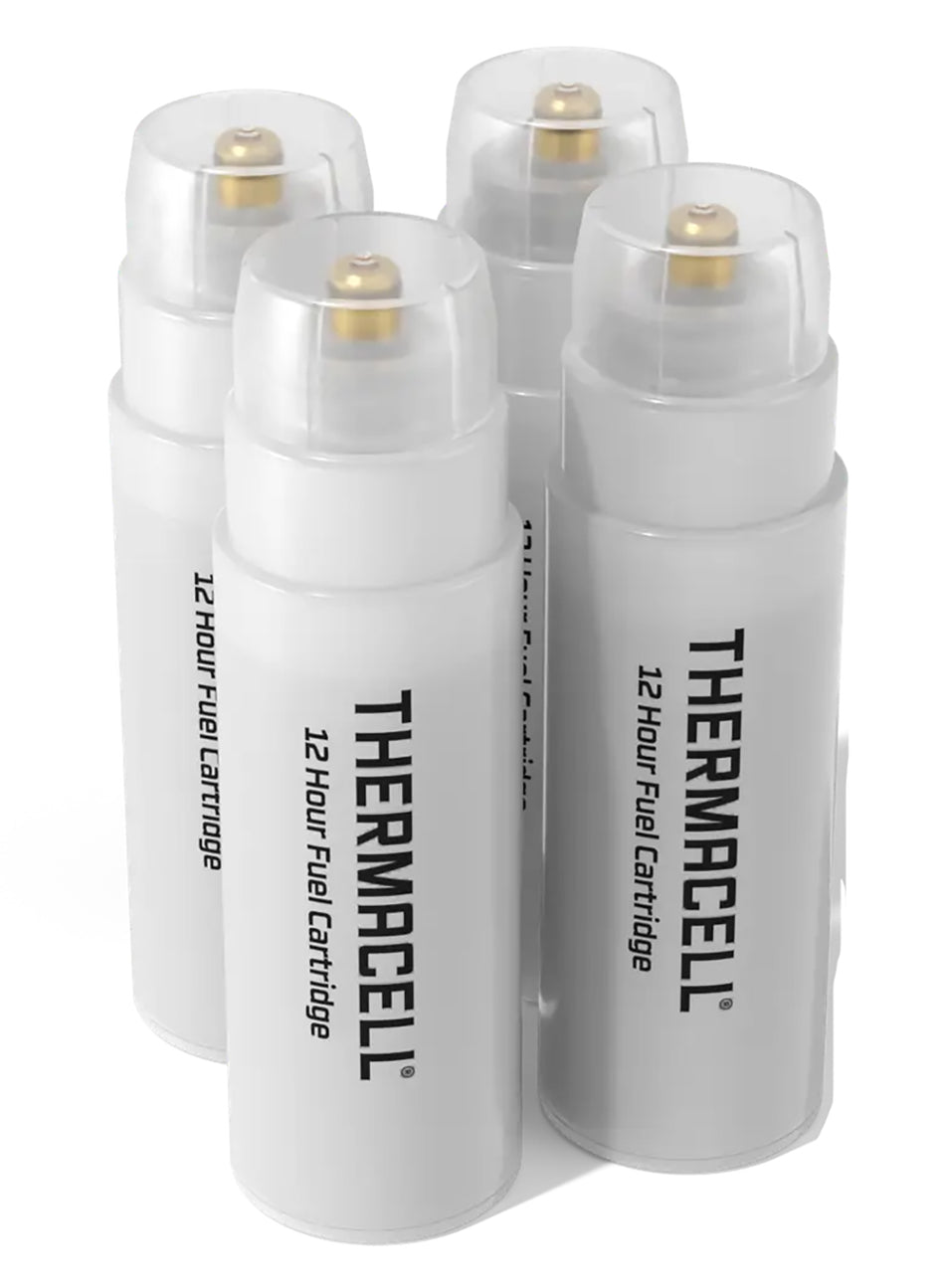 Thermacell C4 Odorless Repellent Fuel Cartridge Refill 15 ft Protection Up to 48 hrs 4 Per Package