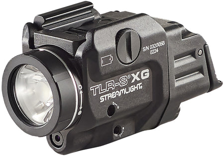 Streamlight 69434 TLR-8A Flex Weapon Light Black 500 Lumen LED Green Laser 140 Meter Beam