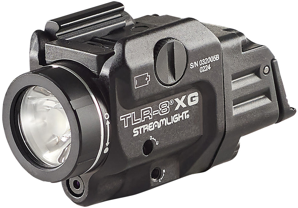 Streamlight 69434 TLR-8A Flex Weapon Light Black 500 Lumen LED Green Laser 140 Meter Beam