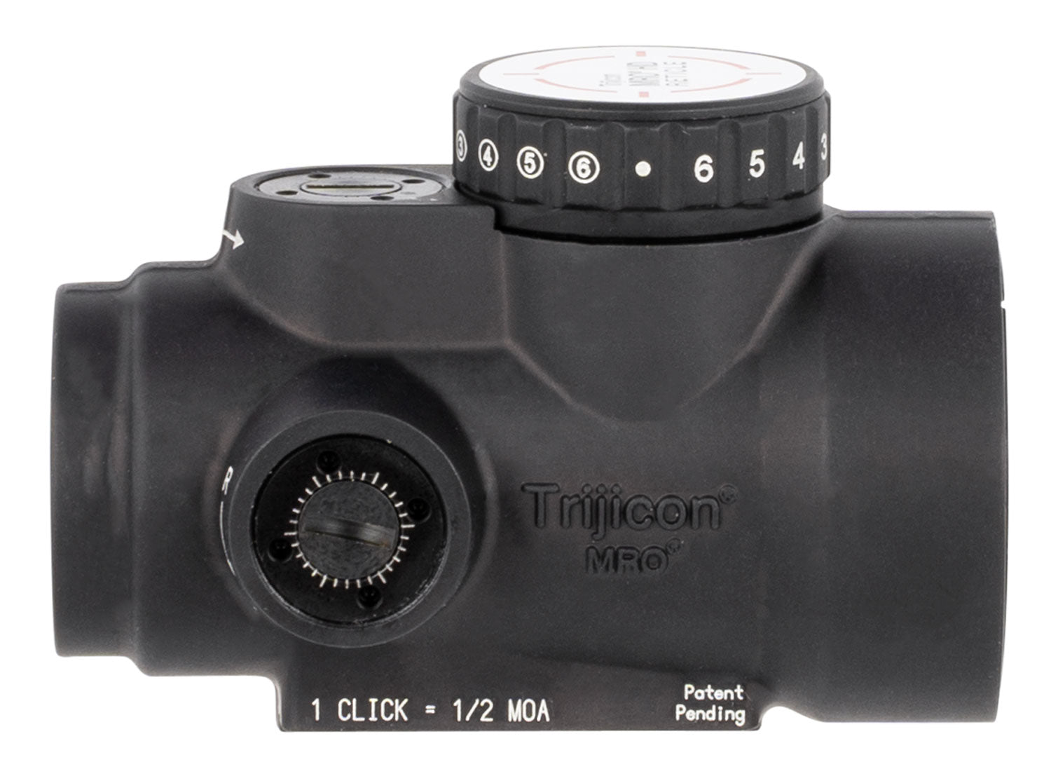 Trijicon MRO HD 2200050 1x25 2 MOA Red Dot 68 MOA Circle Reflex Sight Matte Black Mount Not Included