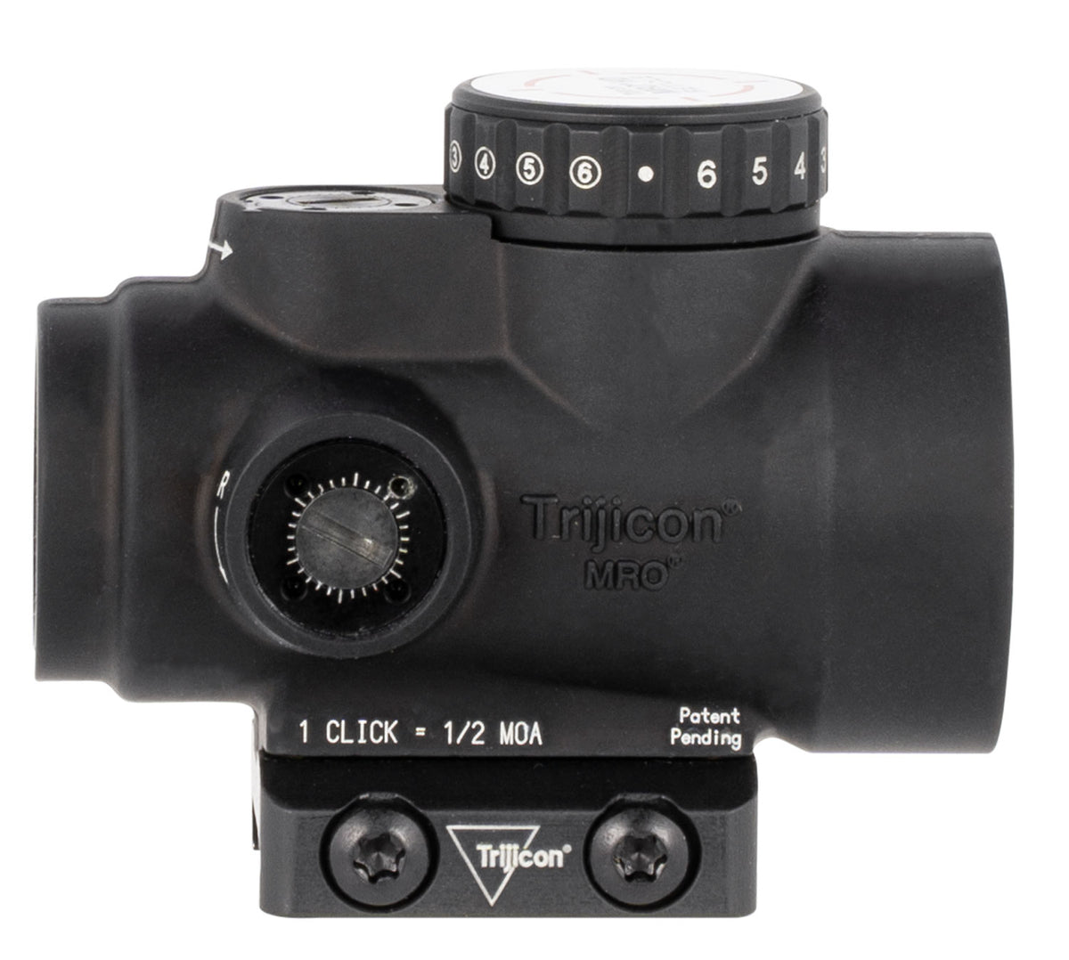Trijicon MRO HD 2200051 1x25 2 MOA Red Dot 68 MOA Circle Reflex Sight with Low Mount