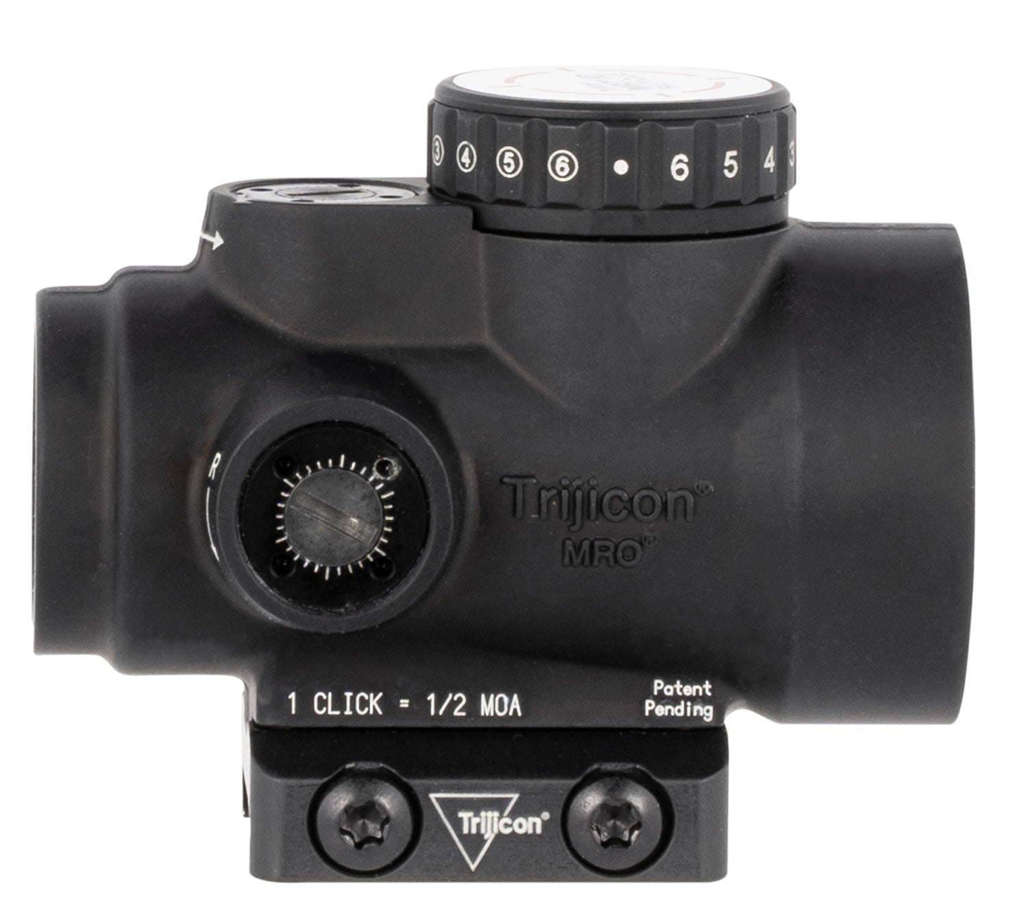 Trijicon MRO HD 2200051 1x25 2 MOA Red Dot 68 MOA Circle Reflex Sight with Low Mount