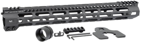 Midwest Industries Combat Lightweight AR-15 Handguard 15" M-LOK Picatinny Black Hardcoat Anodized Aluminum