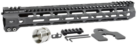 Midwest Industries Ultralight AR-15 Handguard 14" M-LOK Picatinny Black Hardcoat Anodized Aluminum