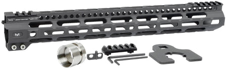 Midwest Industries Ultralight AR-15 Handguard 15" M-LOK Picatinny Black Hardcoat Anodized Aluminum