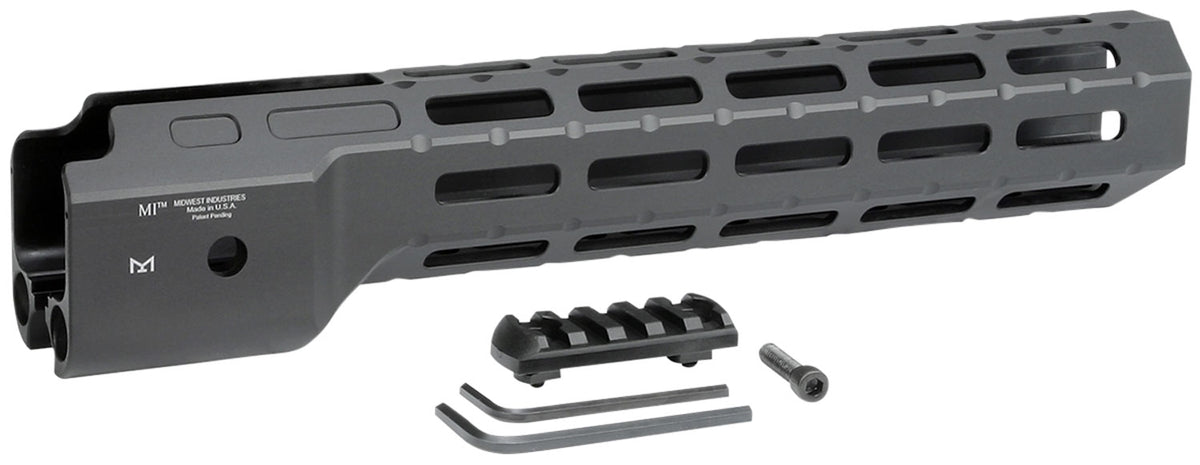 Midwest Industries Combat Ruger PC9 M-LOK Handguard 12" Black Anodized 6061-T6 Aluminum