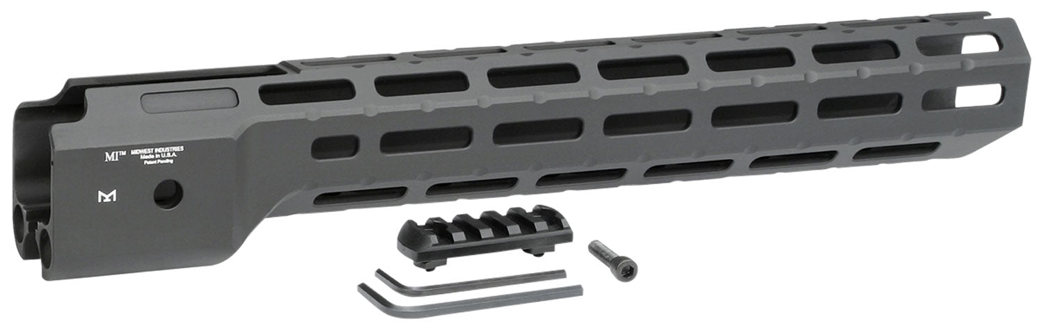 Midwest Industries Ruger PC9 Combat M-Lok Handguard 14 Inch Black Anodized