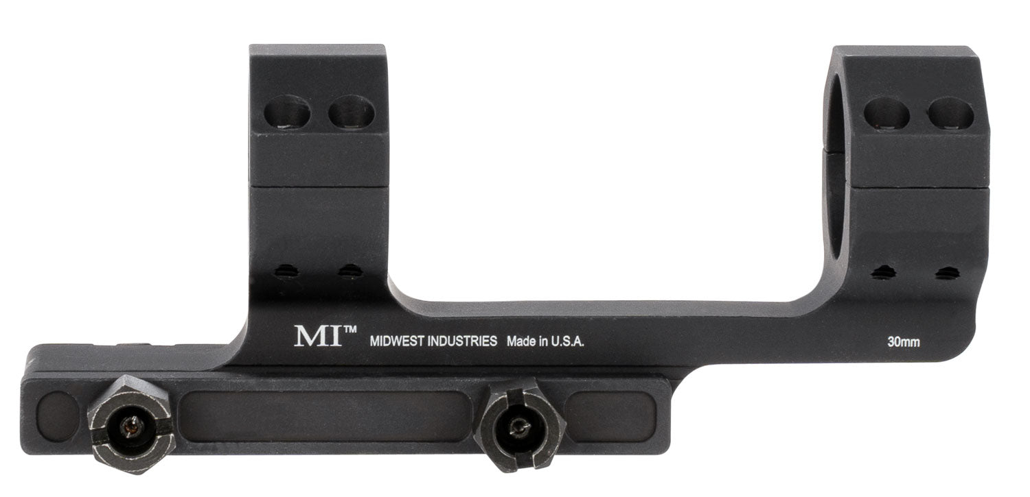 Midwest Industries MISM30G2 30mm Gen 2 AR Forward Offset Scope Mount Ring Combo Black