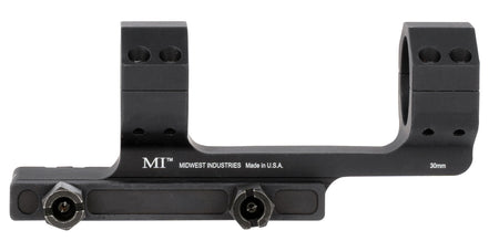 Midwest Industries MISM30G2 30mm Gen 2 AR Forward Offset Scope Mount Ring Combo Black