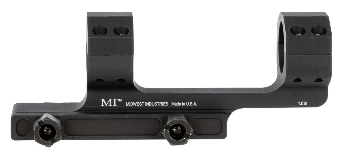 Midwest Industries MISM1G2 1" Gen 2 AR Forward Offset Scope Mount Ring Combo Black