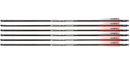 Umarex AirSaber Carbon Fiber Arrows with Field Tips 6-Pack 2252661