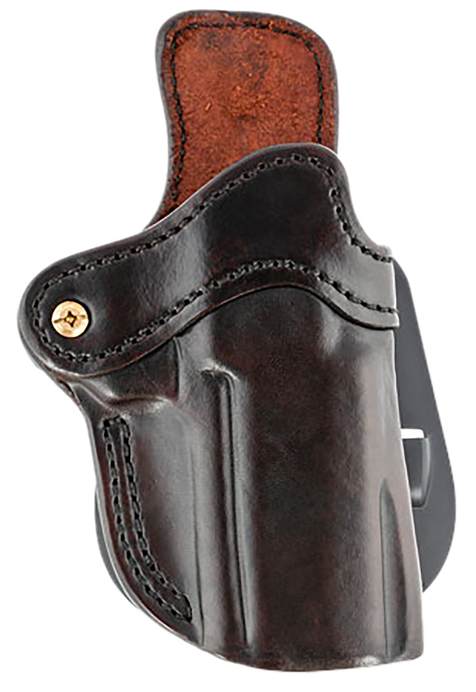 1791 Gunleather BH2.4 Optic Ready Outside Waistband Signature Brown Leather Paddle Holster for Sig P320 & Walther PPQ, Right Hand