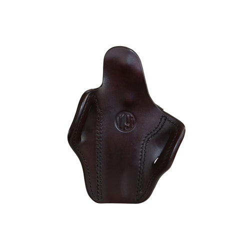 1791 Gunleather BH1 Optic Ready Outside Waistband Signature Brown Leather Belt Slide Holster, Fits 5" Barrel 1911, Right Hand