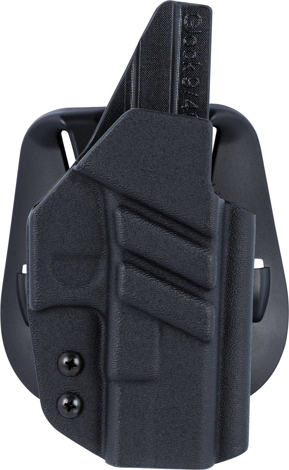 1791 Gunleather TACPDHOWBGLOCKBLKR Tactical Kydex OWB Black Paddle Holster for Glock Gen 3/4/5, Right Hand