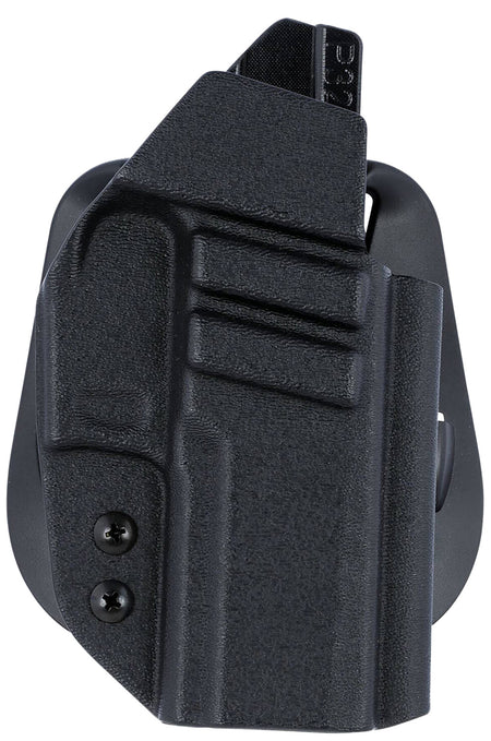 1791 Gunleather TACPDHOWBP320BLKR Tactical Kydex OWB Black Paddle Holster for Sig P320 & M17, Right Hand