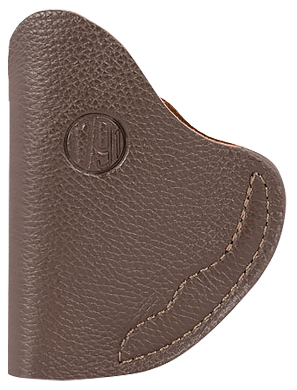 1791 Gunleather FCD2BRWR Fair Chase IWB Size 02 Classic Brown Deerhide Belt Clip Holster – S&W J-Frame, Ruger LCR, Right Hand