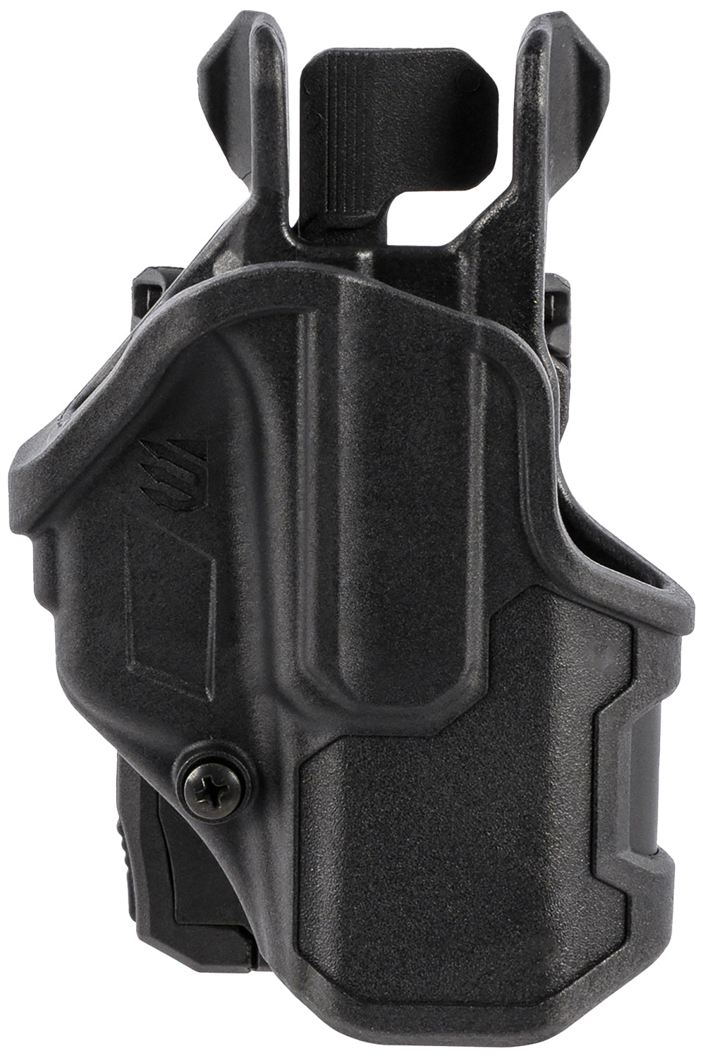 Blackhawk 410776BKR T-Series L2C Non-Light Bearing OWB Black Polymer Holster Compatible w/Glock 48