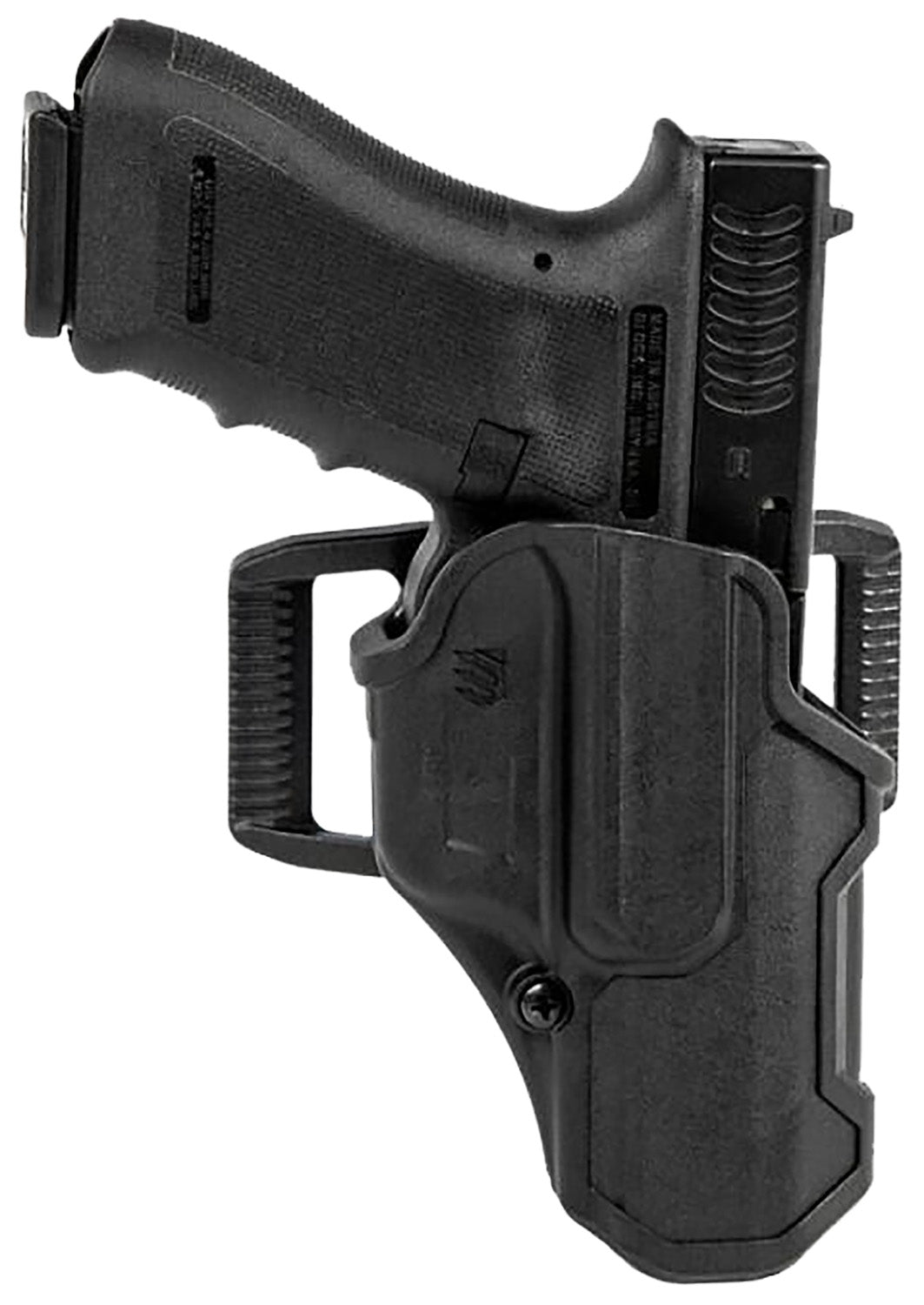 Blackhawk 410713BKR T-Series L2C OWB Non-Light Bearing Polymer Holster for Glock 20/21/37/38 Right Hand