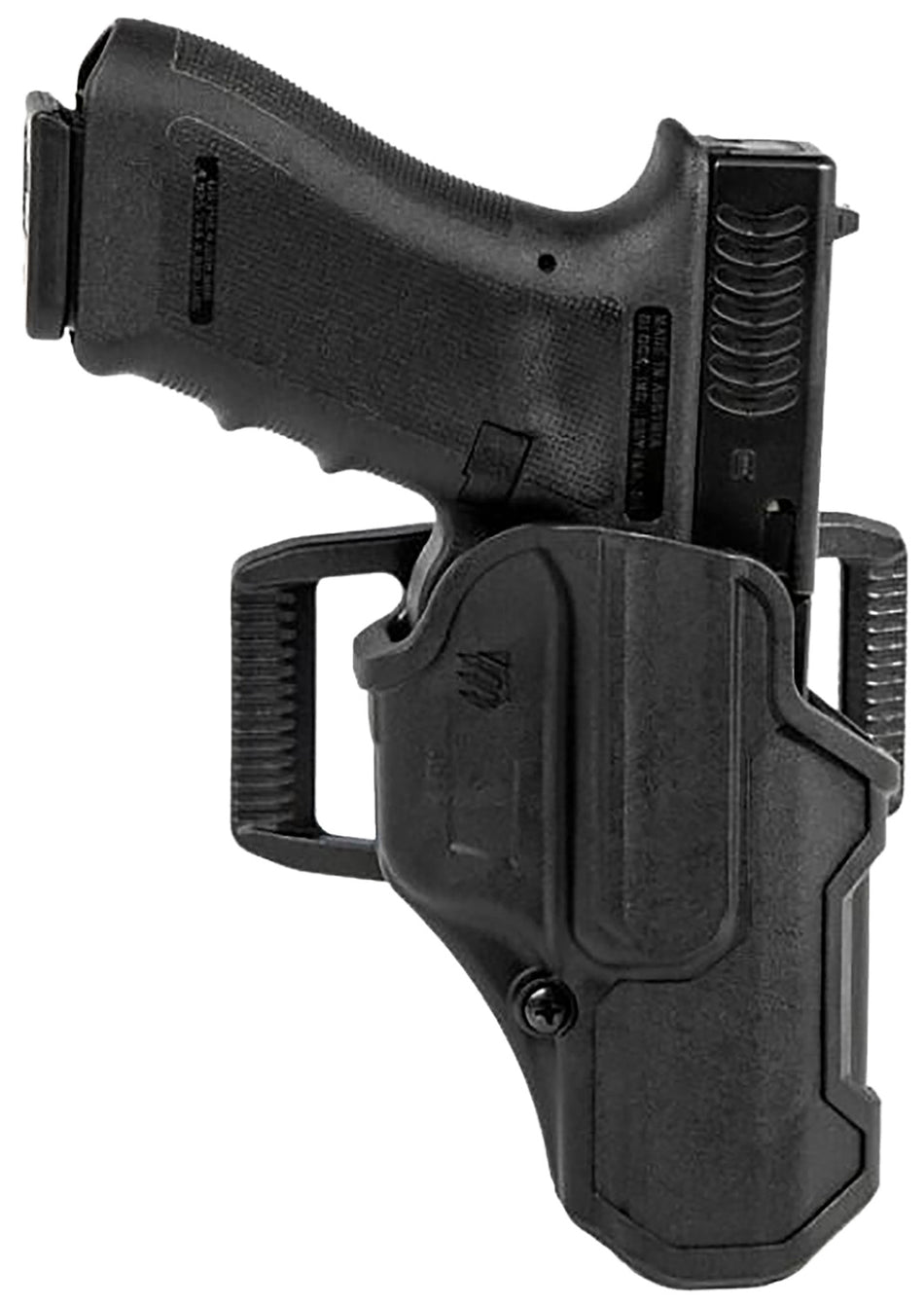 Blackhawk 410703BKR T-Series L2C OWB Non-Light Bearing Polymer Holster Fits Colt 1911 w/wo Rail Right Hand
