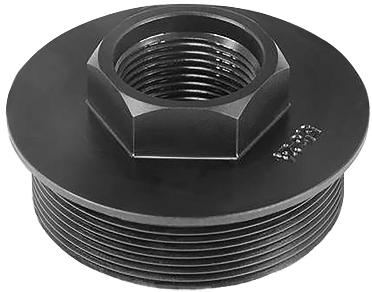 Yankee Hill Machine HUB Direct Thread Mount 1/2"-36 TPI, 17-4 Stainless, Black Melonite QPQ Finish
