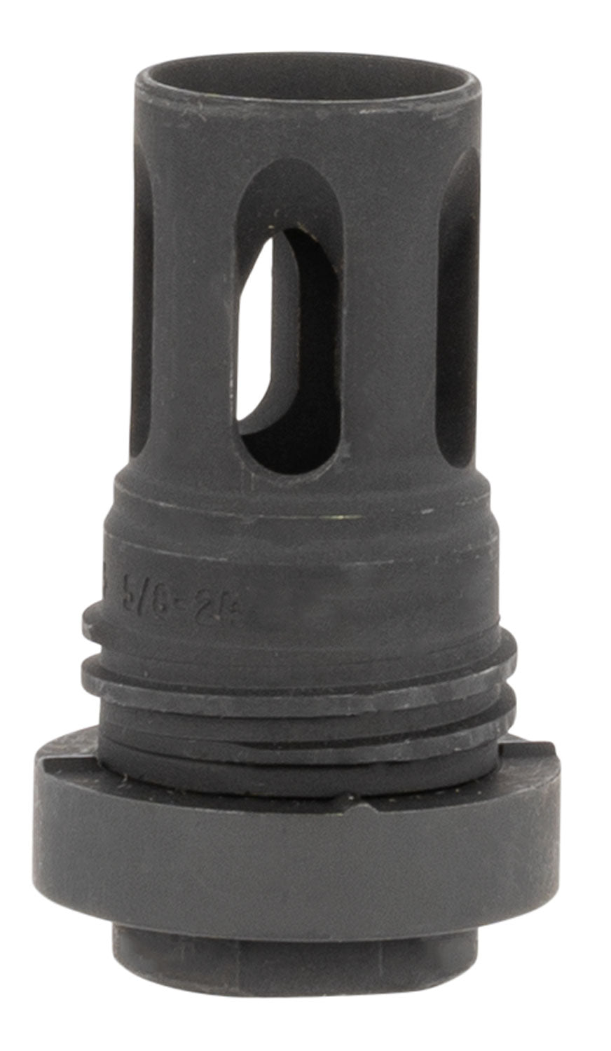 Yankee Hill Mini Q.D. Flash Hider Black Phosphate 5/8"-24 Threads 2.13" OAL 5.56x45mm NATO AR-Platform
