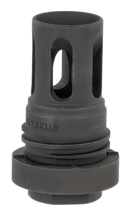 Yankee Hill Mini Q.D. Flash Hider Black Phosphate M13.5x1 Left-Hand Threads 2.13" OAL 5.56x45mm NATO