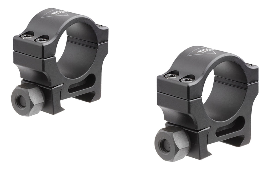 Trijicon AC22005 Riflescope Rings 1" Parkerized Black Aluminum Standard