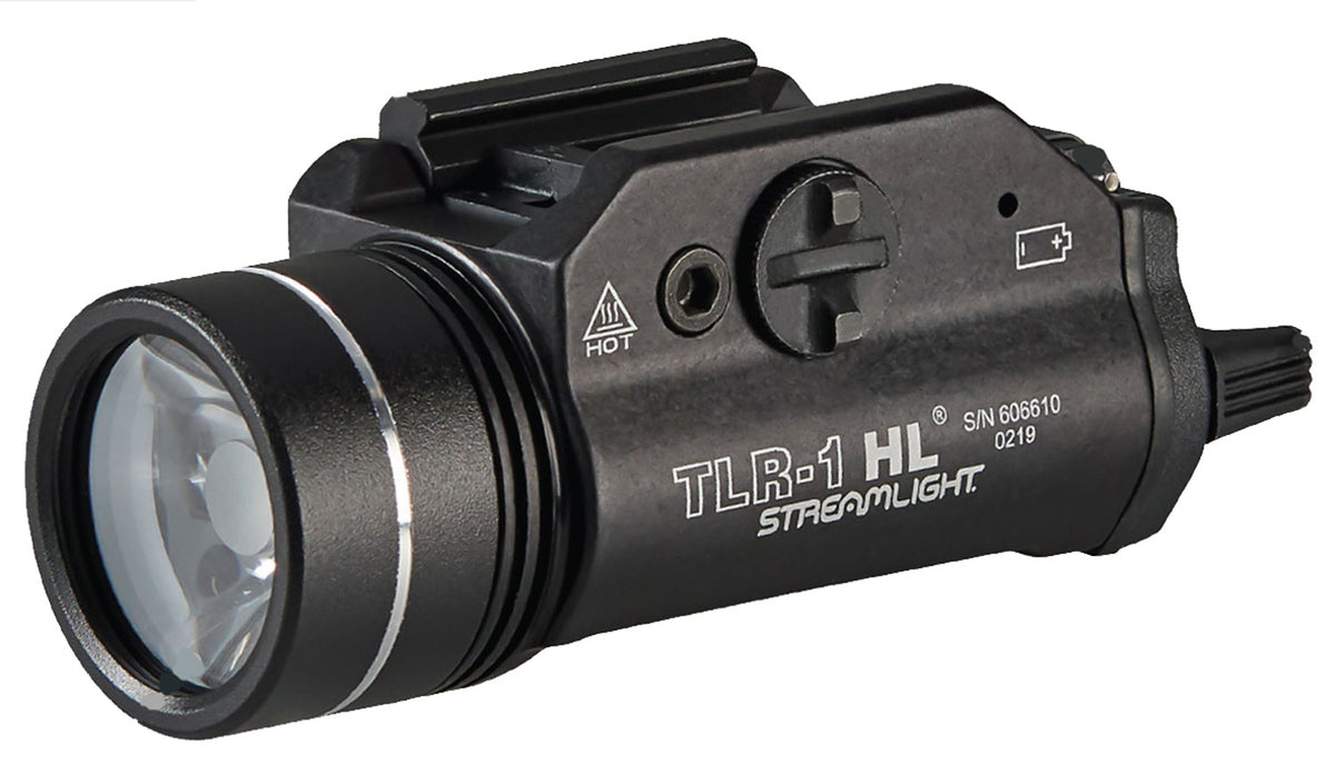 Streamlight TLR-1 HL 1000-Lumen Tactical Gun Light, Black Anodized, Picatinny/Rail Clamp Mount