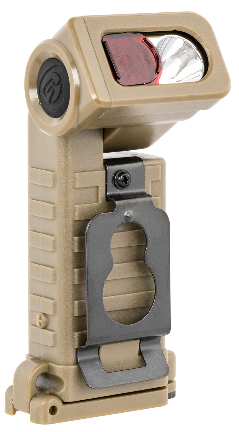 Streamlight Sidewinder Boot Compact Military Flashlight, Coyote, 55 Lumen White/Red LED