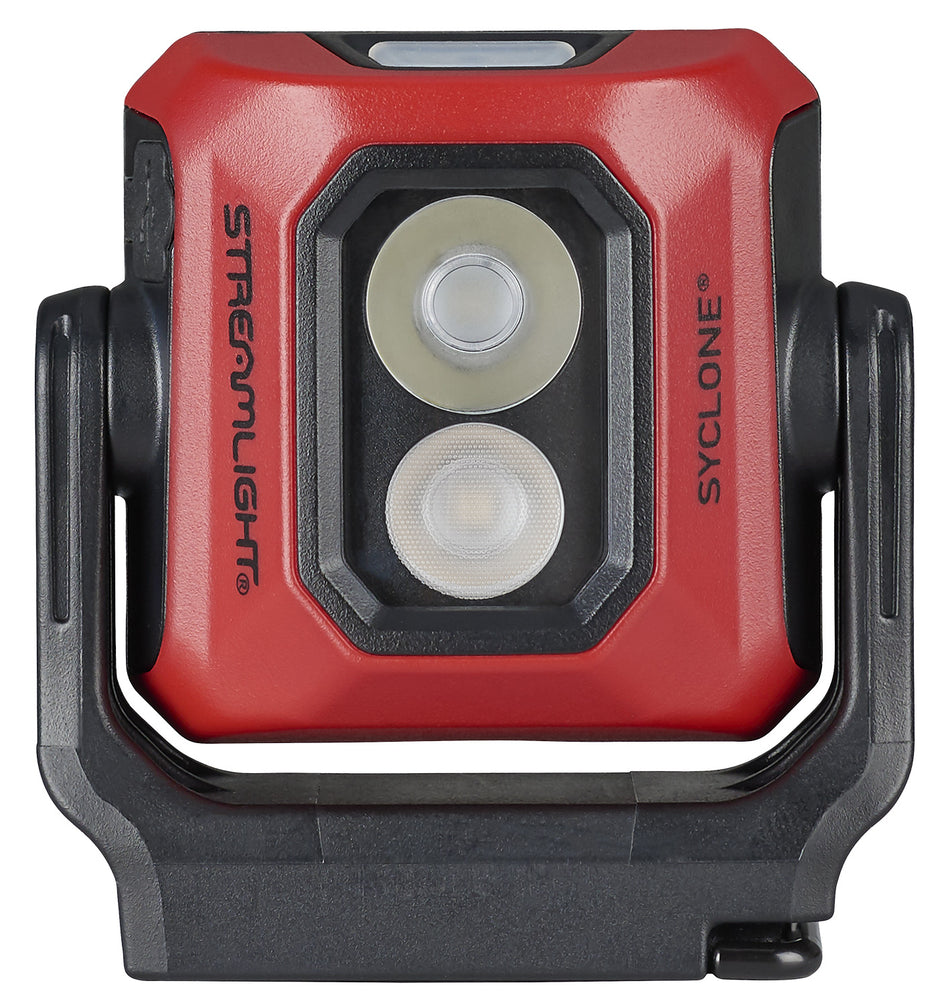 Streamlight Syclone 61510 Compact Work Light Red Rechargeable 75-400 Lumens