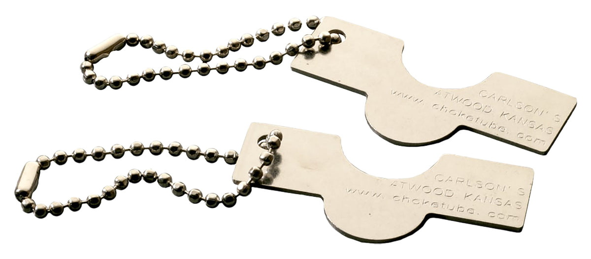Carlson's Choke Tubes 06606 Stainless Steel Universal Choke Wrench with Key Ring