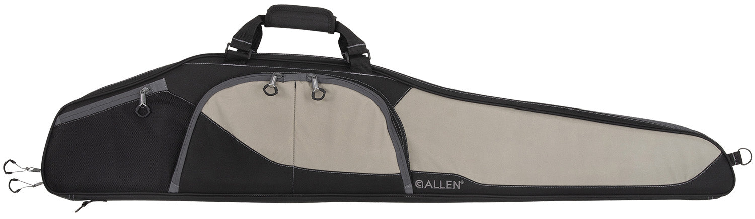 Allen 68246 Sawatch 46-Inch Rifle Case Black Endura with Foam Padding and Lockable Zippers