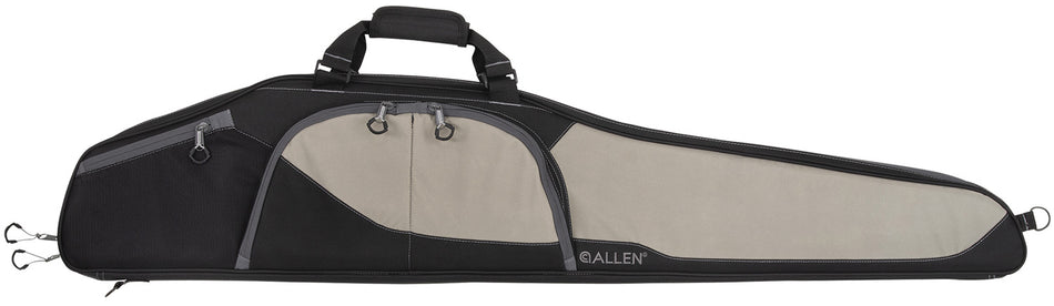 Allen 68246 Sawatch 46-Inch Rifle Case Black Endura with Foam Padding and Lockable Zippers