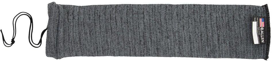 Allen 1314 Knit Pistol Sock Heather Gray with Silicone Treatment and Drawstring Closure