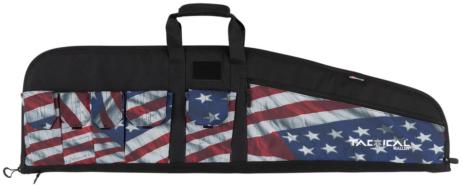 Allen 1062 Victory 42-Inch Tactical Rifle Case Stars and Stripes with Soft Knit Lining