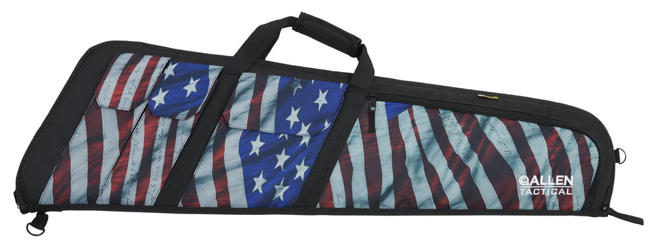 Allen 10904 Victory Wedge 41-Inch Tactical Case Stars and Stripes with External Magazine Pockets
