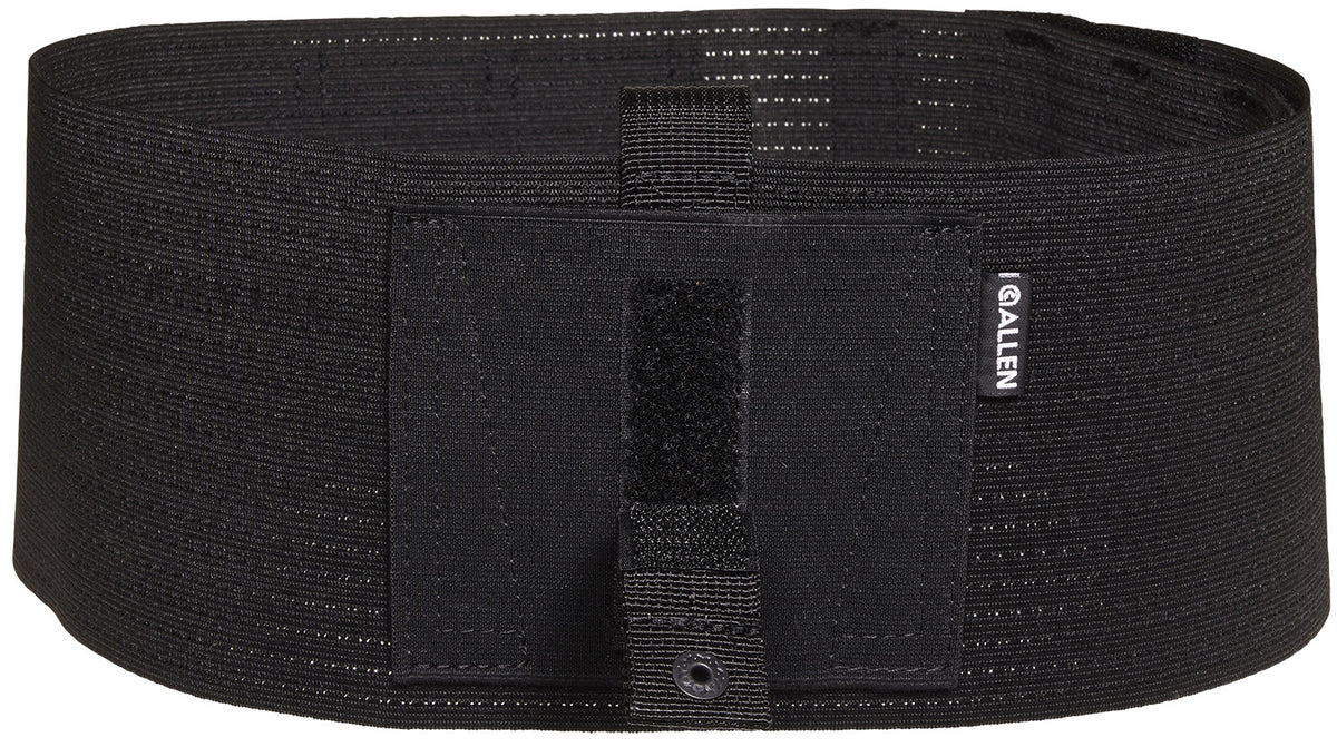 Allen Hideout Belly Band Concealed Carry Holster 32"-46" Black Elastic M-XL