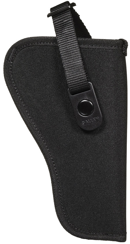 Allen Cortez Handgun Holster Size 02 Black Polyester Belt Loop 3-4in Barrel Med-Large DA Revolver RH