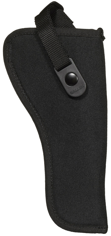 Allen Cortez Handgun Holster Size 03 Black Polyester Belt Loop 5-6.5in Barrel Med-Large DA Revolver RH