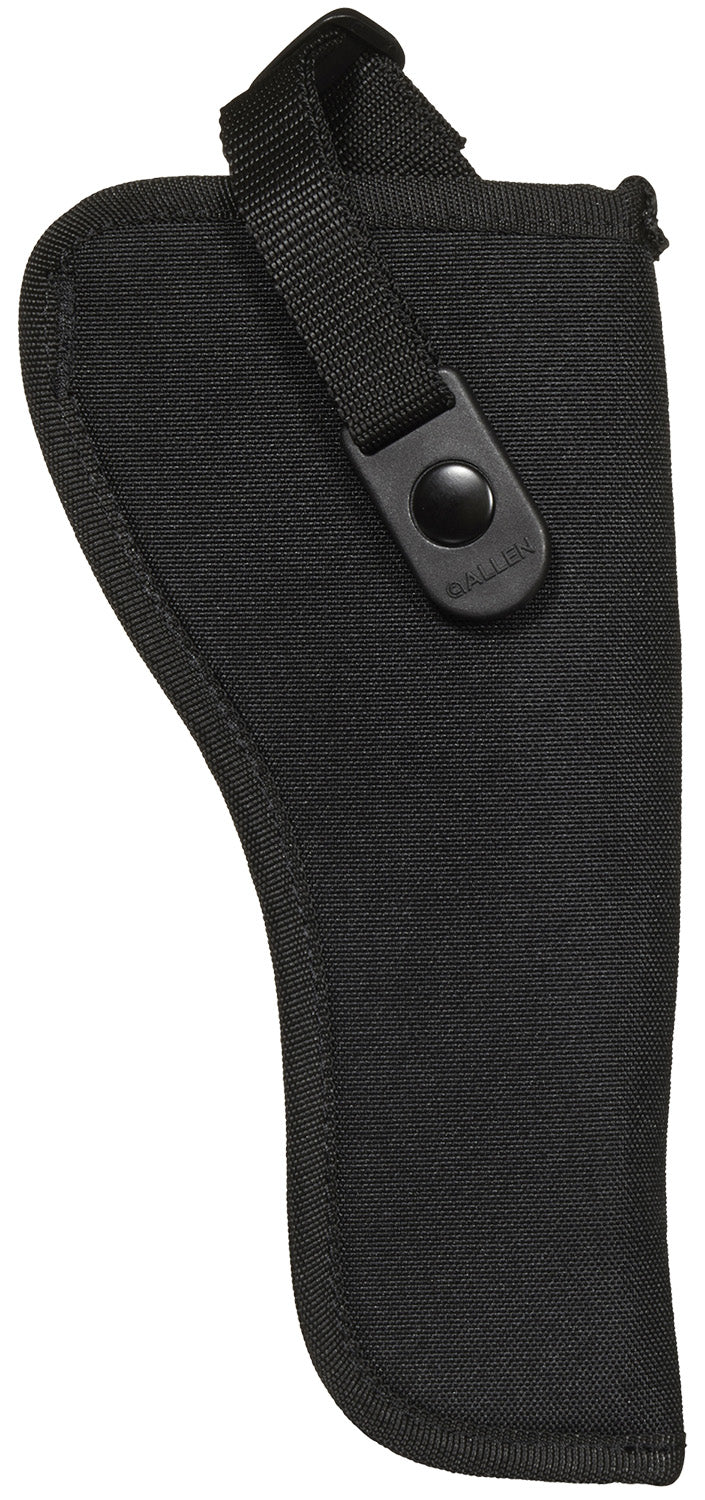 Allen Cortez Handgun Holster Size 03 Black Polyester Belt Loop 5-6.5in Barrel Med-Large DA Revolver RH